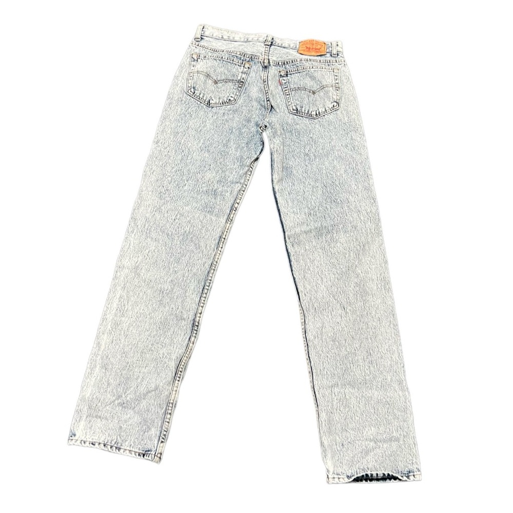 1980s LEVIS 501 Acid Wash Vintage Denim Size 34 actual fit is 32” Waist